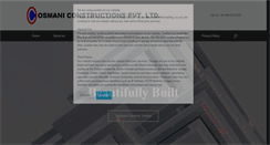 Desktop Screenshot of osmaniconstructions.com