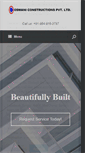 Mobile Screenshot of osmaniconstructions.com